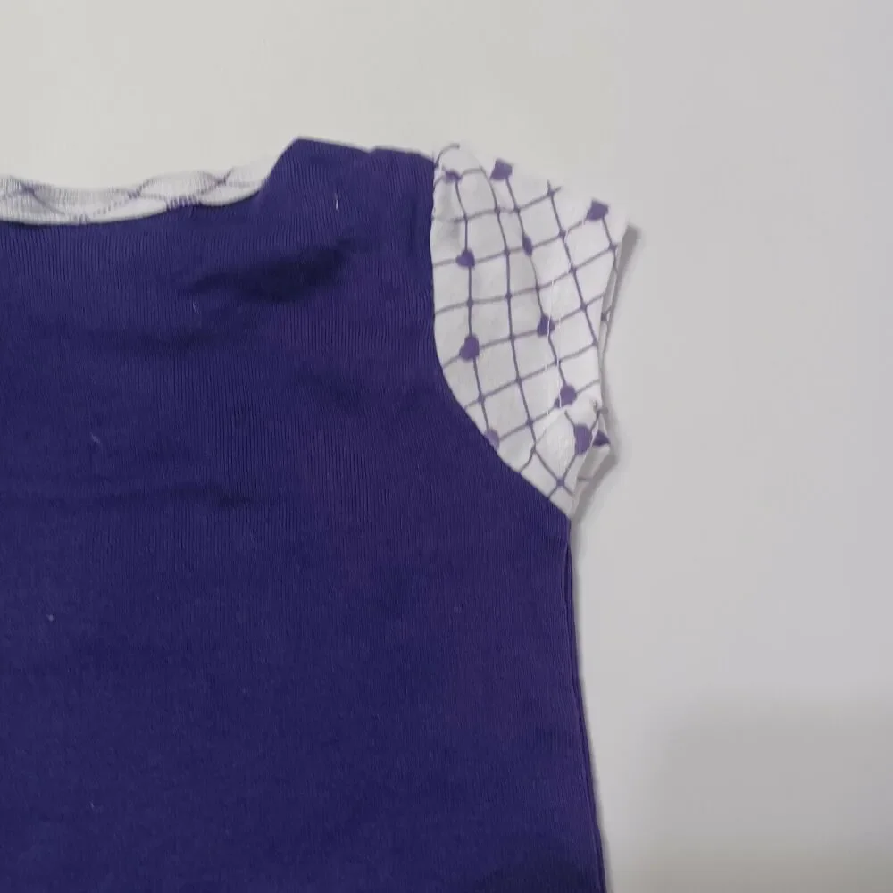 Cutest Tiger Fan Louisiana State Un Girls 0-3 Month Bodysuit Purple Yellow White